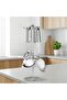 Stainless Steel Kitchen Tools 7-Piece Set, Silver, Multifunctional Stainless Steel Kitchenware with Holder Stand - 3