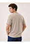 Regular Fit Beige Men's T-Shirt Lf2042154 - 4