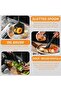 Kitchen Utensils Set with Wooden Handles, Heat Resistant Food Grade Silicone Cooking Utensils - 4