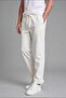 Relax Fit Elastic Waist Beige Trousers H6570Ax26Sm - 5