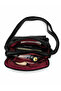 Women's Faux Leather Cover 4-Compartment Lightweight Shoulder Bag Si-10 - 7