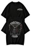 Unisex Oversize Rock Band Ramones Forever Back Printed T-Shirt