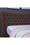 MARS HEADBOARD VELVET BROWN L-140 : H-125 CM