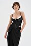 Women's Blouse Corset with Brooch Detail on the Front and Agrafl Design on the Front - 7