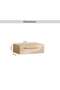 Alyna Embossed Faux Leather Storage Box 32x18x9.5cm -Beige - 6