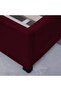 HERCOLINA BASE VELVET MAROON 150X200 CM - 4