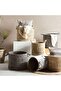 Catherine Round Basket 33x33x30cm- Grey - 3