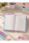 Locked Memory Book with 3D Figures, Plush Daily Memory Notebook, A5 Lined - 2