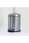 Clovis Soft Close Step Bin 5l - Silver - 3