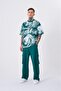 Men's Imagination Printed Oversize T-Shirt Oil Green - 3