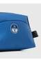 Water Resistant Canvas Men's Travel Bag with Keychain Detail 3L - Palace Blue - 3