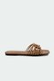 Lola Gold Accessory Flat Copper Women's Slippers - 3
