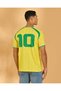 Men Yellow Brazil Football Fan T-Shirt - 3