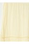 Trendlucky Skirt with Elastic Waist and Contrast Detail - 3