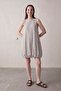 My Fashion Textured Lyocell Loose Mini Dress - 2