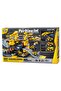 DIY Construction Parking Garage Playset 45PCS with Alloy Vehicles & Helicopter - 2