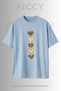 Premium Heart Printed Large Size Unisex Oversize Women's T-Shirt Men's T-Shirt Cotton Oversize T-Shirt - 3