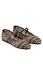 Women's Colorful Straw Detailed Orthopedic Non-Slip Sole Ballerina Shoes 19045