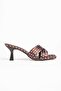 Monza Polka Dot Women's Heeled Slippers