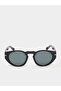 Solid Round Sunglasses - 3