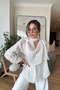 Women's Brand Equivalent Shawl Scarf Design Stylish Shirt - 6