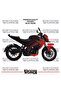 ملصق تزيين BAJAJ NS200 ثنائي اللون، طقم جاهز لتزيين المحرك، عالي الجودة