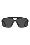 UV Protected Sunglasses Black Frame Grey Polarized Mirror Lens 61mm - C-SPORT-03/S-807 - 2