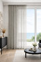 Vista Mink Tulle Curtain 300X250 Without Pile