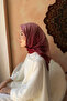 Desen Senfonisi Aqua Soft Green Scarf – Premium Patterned Hijab Scarf - 2