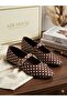 Women's Polka Dot Buckle-Strapped Daily Comfortable Ballerinas - 3
