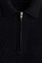 Relaxed Fit Hole-knit polo shirt - 7