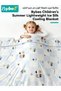 Lightweight Baby Quilt, Soft Toddler Blankets, Kids Cooling Silk Summer Quilt for Boys and Girls, Double-Sided Cooling Blanket for Crib, Toddler Bed, Preschool, Daycare, Air-conditioned Room, and Kind - 2