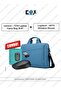 Lenovo - Toploader Bag For 15.6-Inch Laptops Black | Logitech - Logitech M170 Wireless USB Mouse| Combo Pack