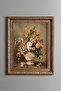 Flower Bouquet in Vase – Vintage Patterned Painting – Thick Model