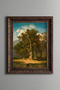 Forest Landscape - Vintage Patterned Painting - Thick Model