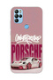 General Mobile Gm 21 Pro Compatible Retro Car Pattern Transparent Phone Case