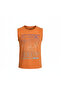 F&F Kids Orange Graphic Sleeveless Cotton Tank Top