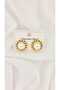 Steel 316 L - Antiallergic - Tarnish-Resistant - Gold Model with Pearls - Women's Earrings
