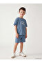 Lcw Kids Indigo Printed Boys' Set