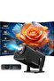 4K Mini Projector with Android TV 11.0: Native 1080P, Auto Keystone, and 180-Degree Rotation
