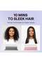 Sleek Sweep Hair Straightener Brush with Ionic Technology, Ceramic Straightening Comb, Anti-Scald - 4