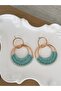 Large Size Dangle Straw Earrings |   Summer Hoop Earrings |   Large Size Women's Bijouterie Earrings - 5