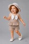 Baby Girl Summer Set, Hat and Shorts Set, Suspender Bowknot Top and Bottom Set, Daily Special Occasion Combination, 9-36 Months - 7