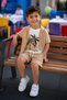 Boy's 3-Piece Linen Suit with Shirt 3-9 Years Old I Boy's 3-Piece Suit with Shorts I Linen Textured I Summer Children's Suit - 2