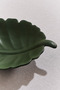 طبق زخرفي من السيراميك Leaf 1، مقاس M، للعرض، تصميم أنيق - 3