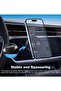 Magnetic Vacuum Suction Car Phone Holder Mount C1 (Black) – 360° Rotating Universal Mount - 2