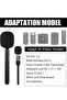 Microphone Handheld Adapter – Wireless Interview Lavalier Mic Adapter for DJI Mic 1/2, Rode Wireless GO II - 6