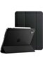 Space Grey Slim Smart Case for iPad Pro 13-Inch M4 (2024) – Hard Back Shell, Integrated Stand, Auto Wake/Sleep Function