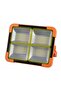 100W Solar LED Flood Light , Portable Rechargeable Emergency Work Light with Power Bank, IP66 Waterproof Outdoor Camping Lamp, 5 Light Modes & Adjustable Stand - 3