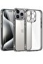 Clear Case Compatible with iPhone 15 Pro 6.1" [Long Lasting Clarity] [Military Grade Drop Protection]